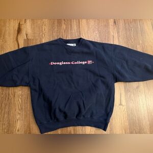 Navy Douglass College Sweatshirt